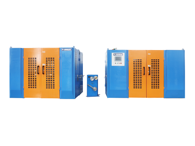 Mesin Twist Pair Twist Belakang untuk Kabel Data Ethernet Industri Inti Ganda